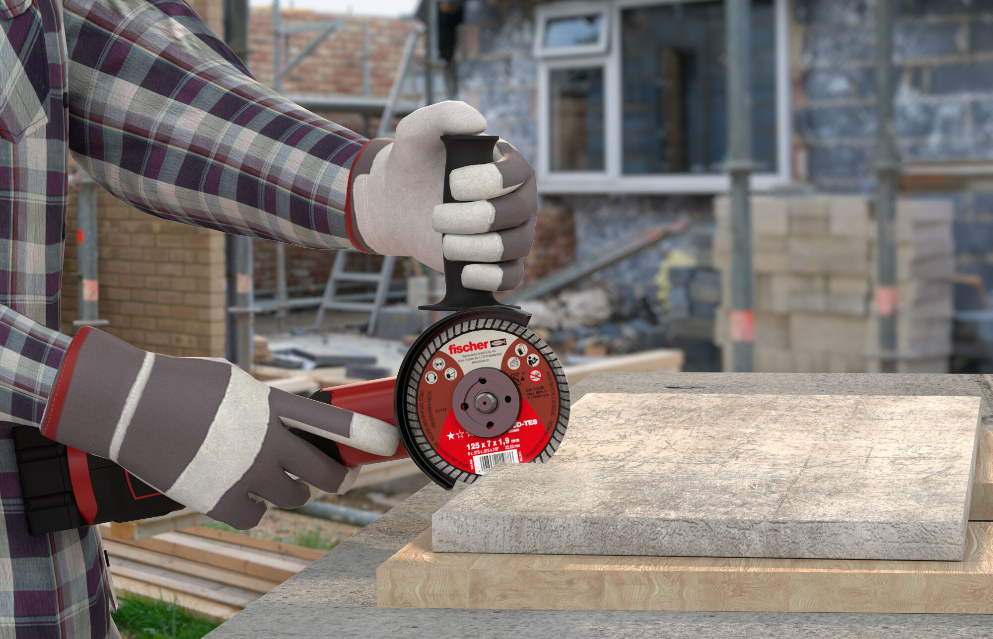 fischer cutting disc FCD-TES 230 x 2.5 x 22.23 diamond